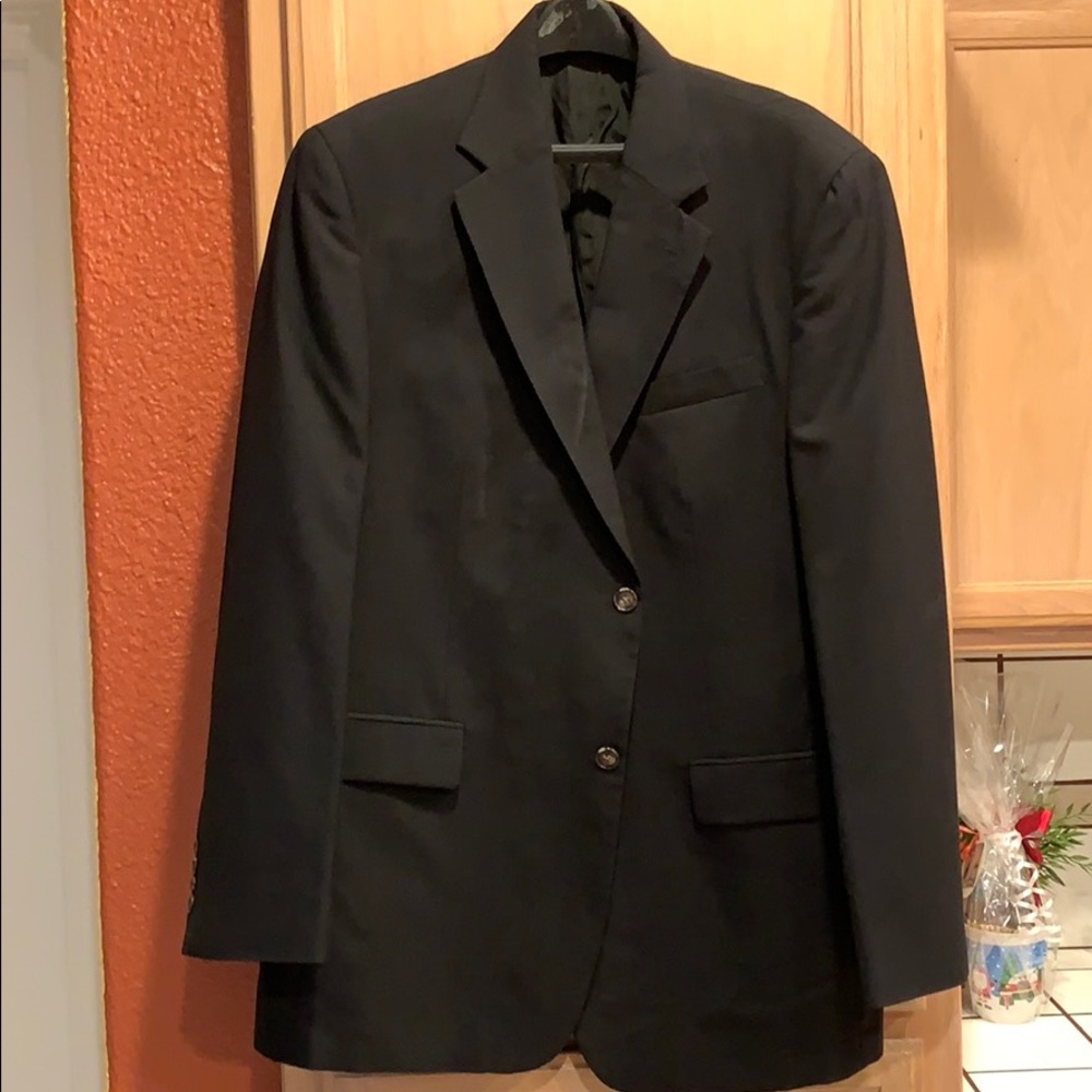 Black versini sport coat